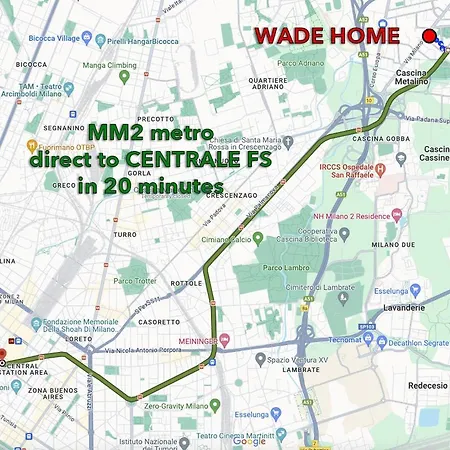 Wade Milano - San Raffaele Apartment *